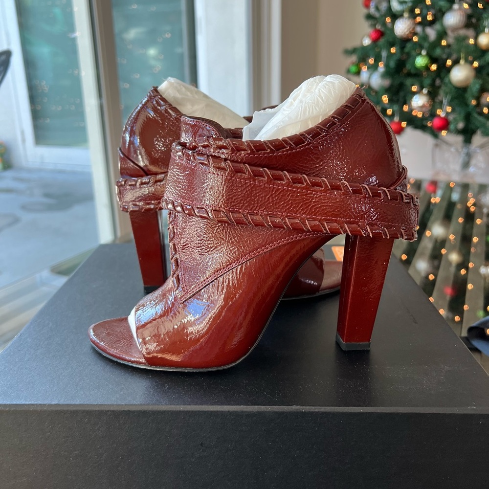 Alexander Wang Patent Leather Booties